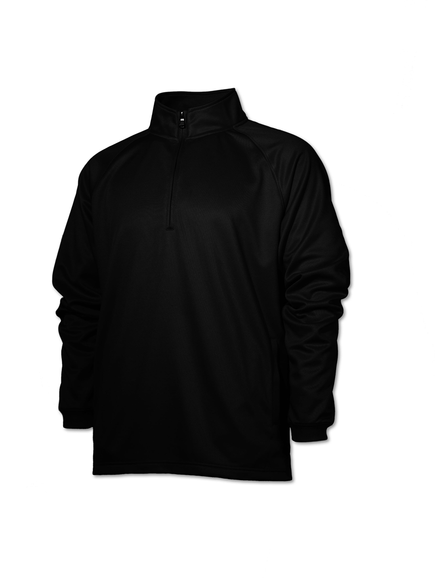 BAW Athletic Wear F125/F125H - Adult Quarter Zip Sweatshirt